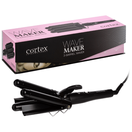 CORTEX WAVE MAKER מסלסל 3 גלים
CORTEX
זמן אספקת המוצר הינו עד 10 ימי עסקים Cortex International Wave Maker 3-Barrel Wave הWAVER של קורטקס הוא מכשיר ליצירת מראה גלי בשימוש מהיר וקליל! אופטימאלי לעיצוב גלי של שיערך. שלושת הגלילים בציפוי קרמי מספקים חום מייד