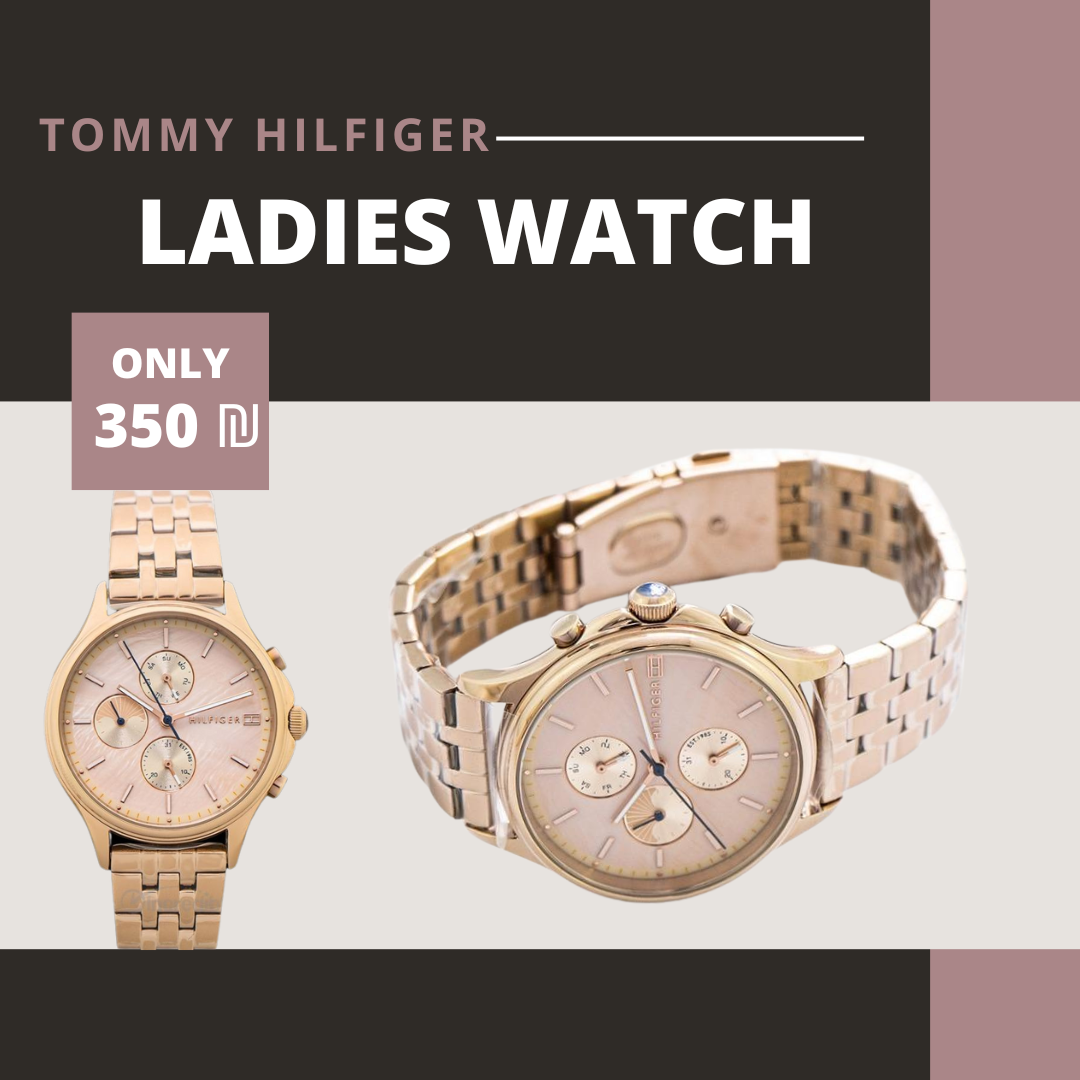 Tommy Hilfiger Quartz Mother of pearl Dial Stainless Steel Ladies Watch 1782120